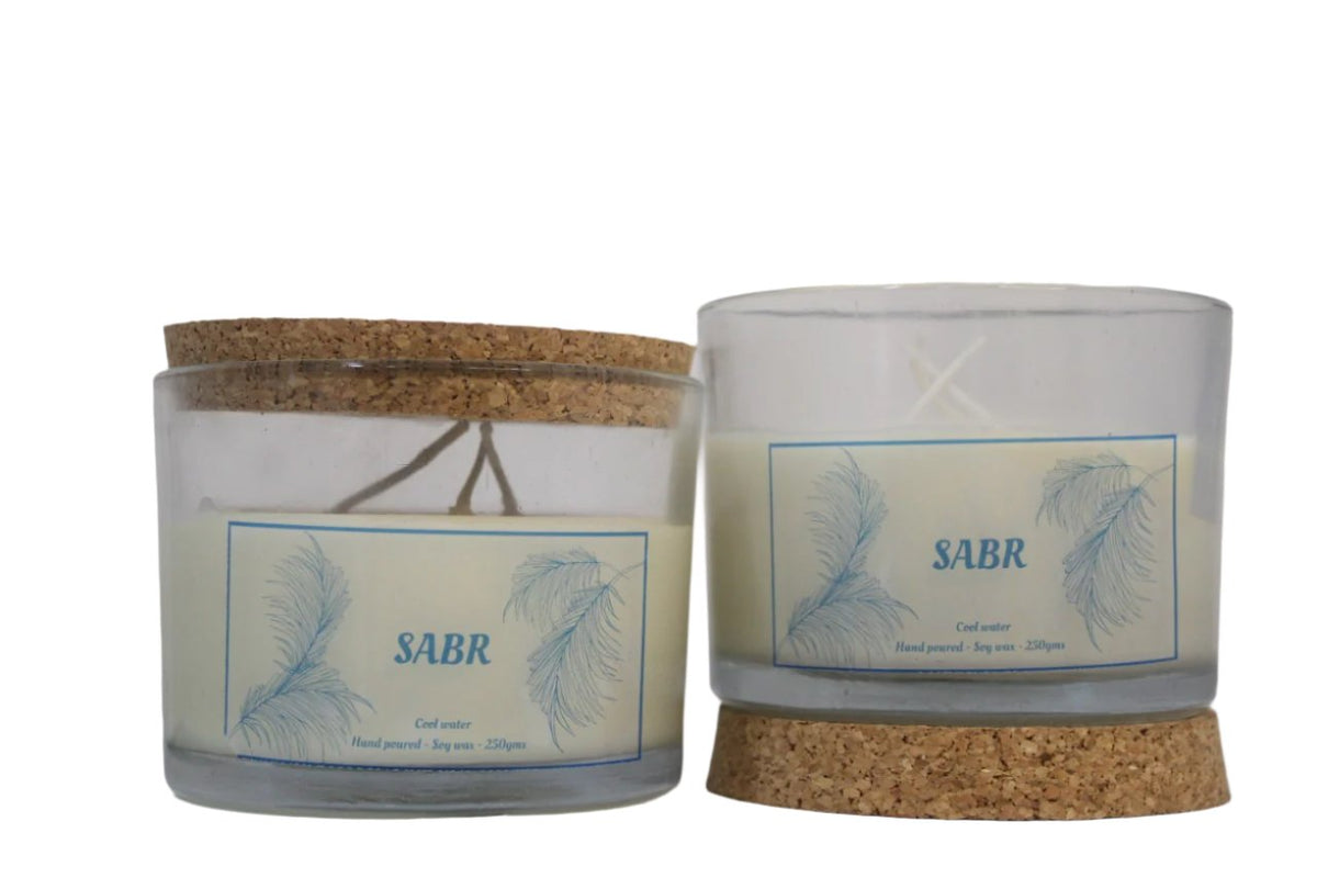 Sabr Soy Wax Scented Candle - depasro