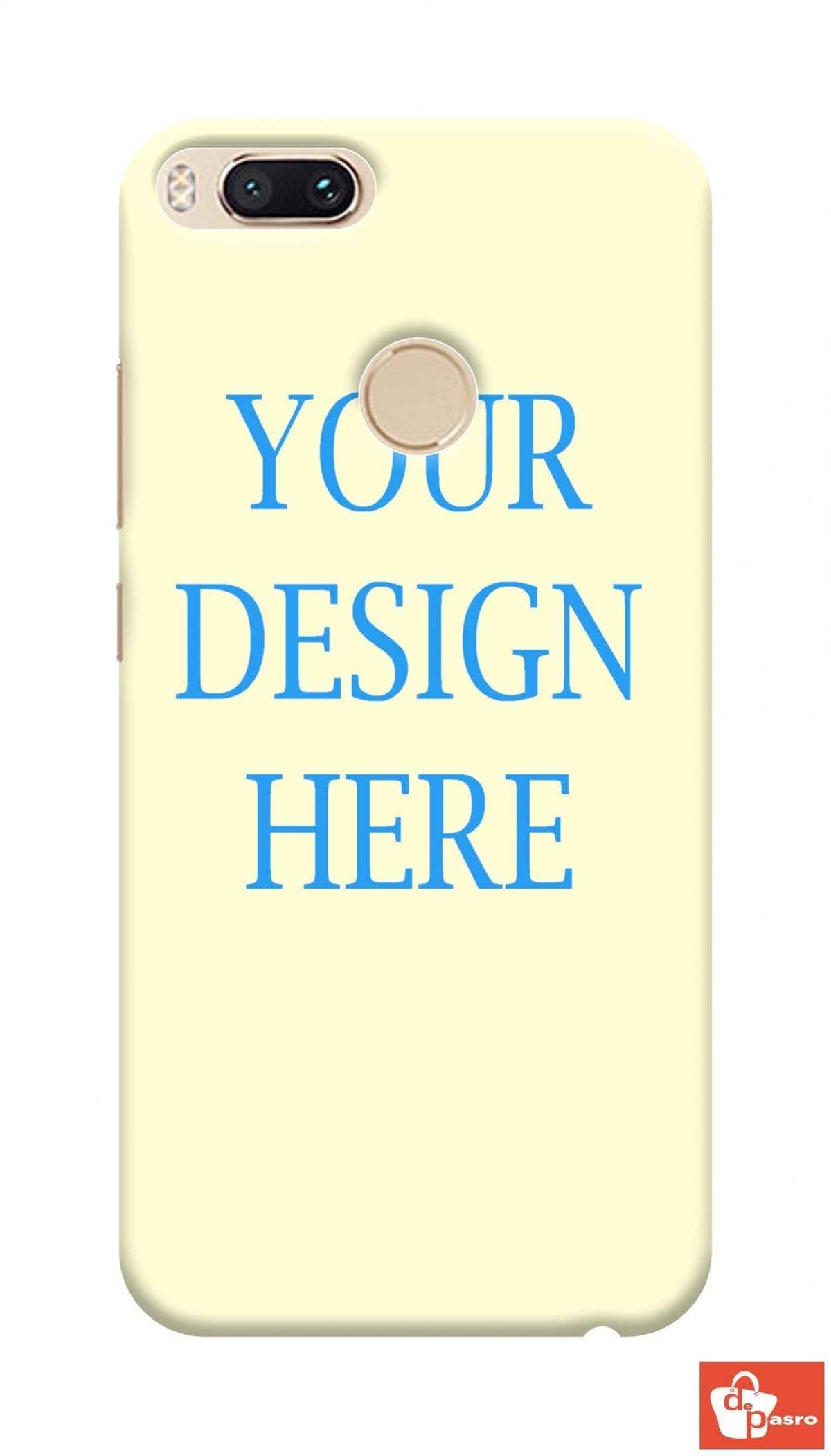 XIAOMI A1-3D Customized Mobile Back Cover - depasro