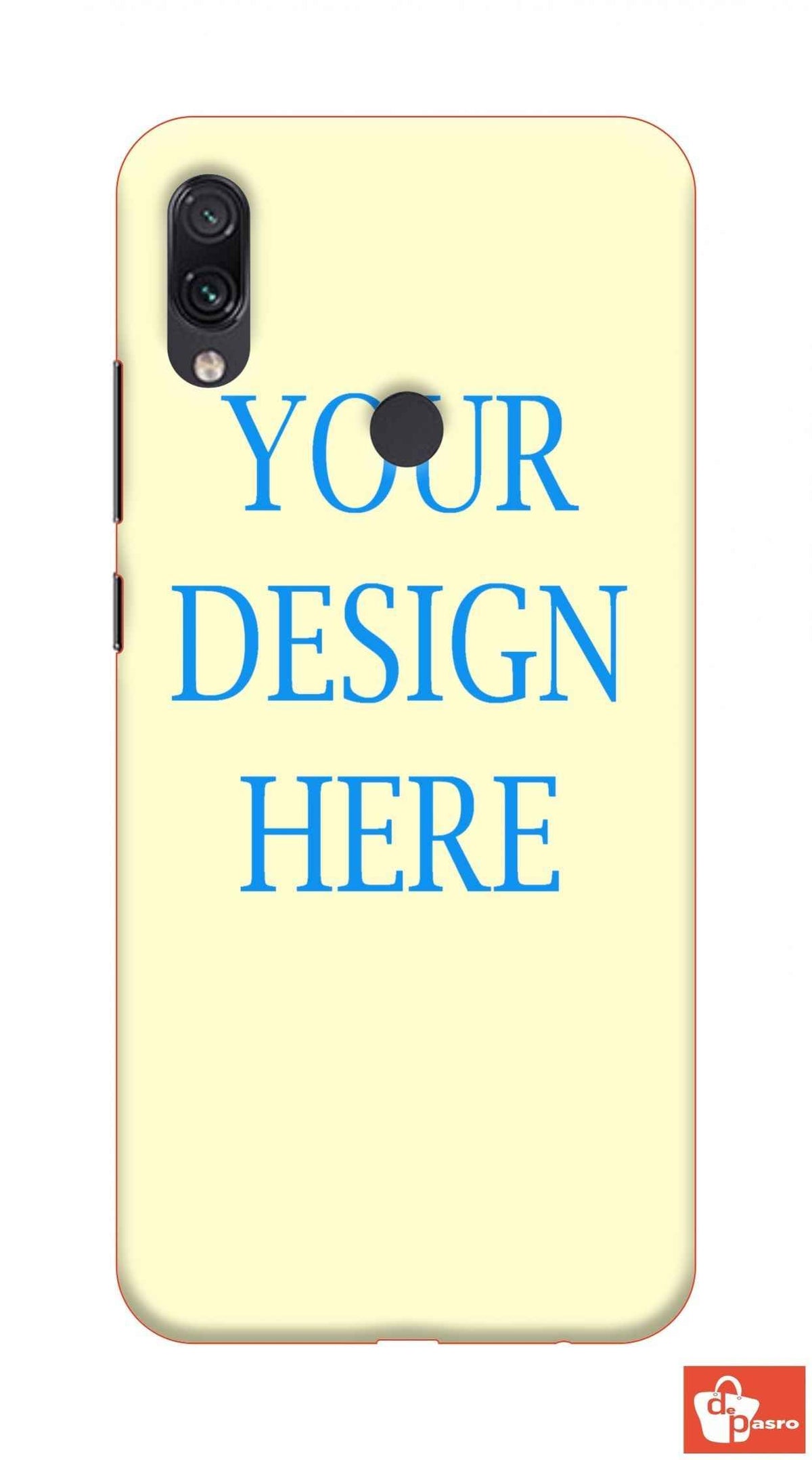 XIAOMI NOTE 7-3D Customized Mobile Back Cover - depasro