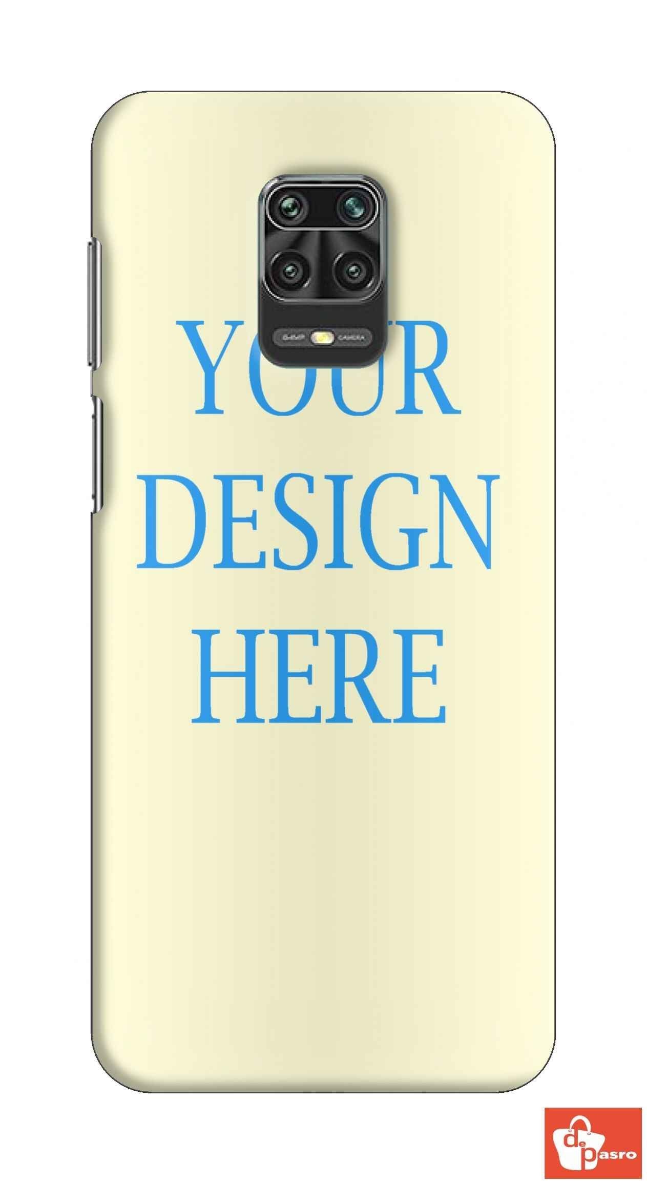 XIAOMI NOTE 9 PRO MAX-3D Customized Mobile Back Cover - depasro