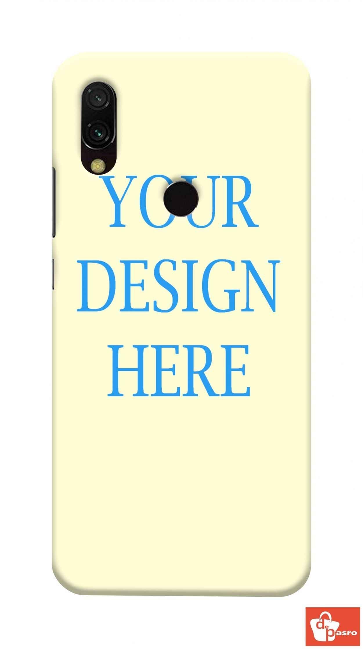 XIAOMI REDMI 7-3D Customized Mobile Back Cover - depasro