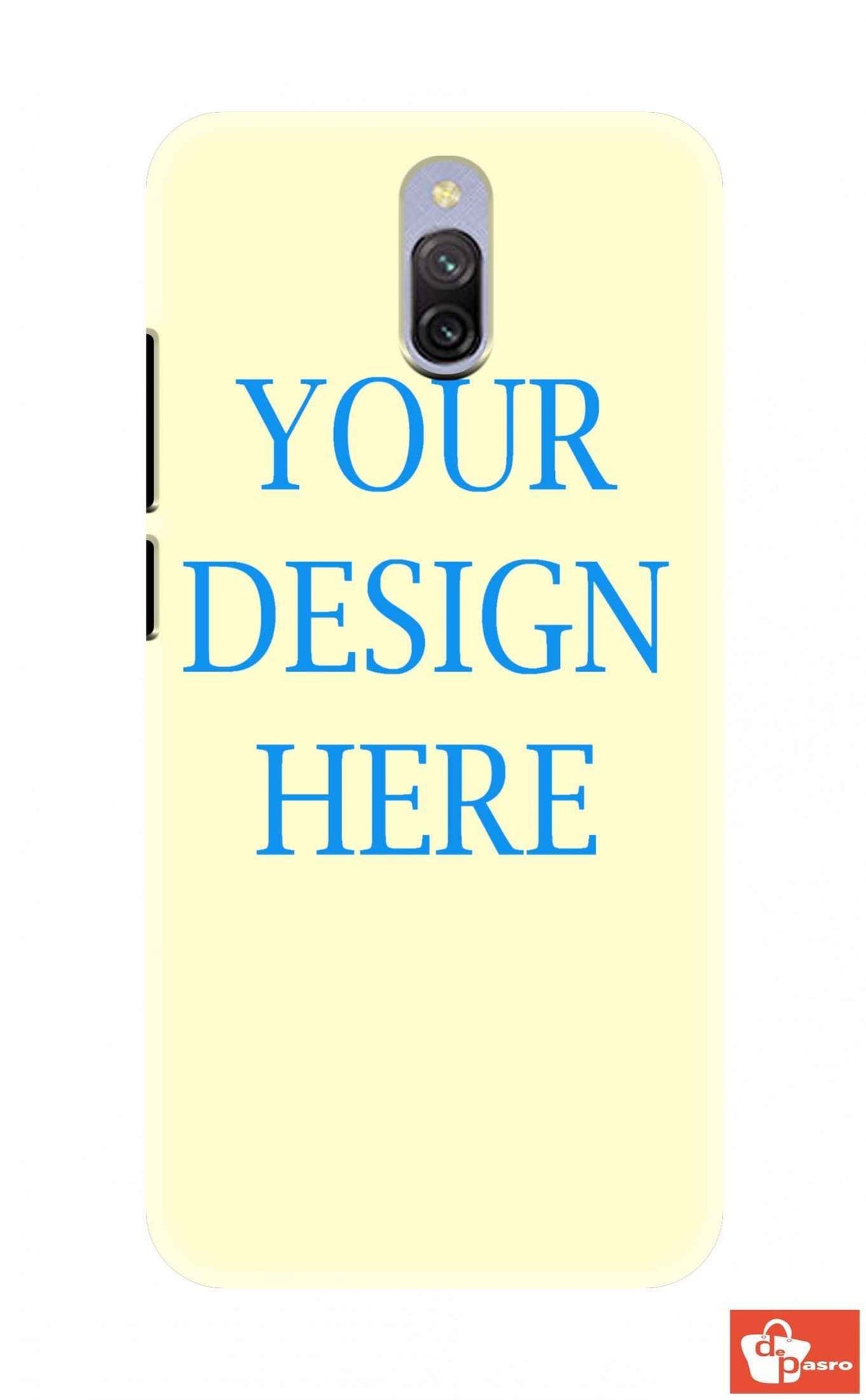 XIAOMI REDMI 8A DUAL-3D Customized Mobile Back Cover - depasro