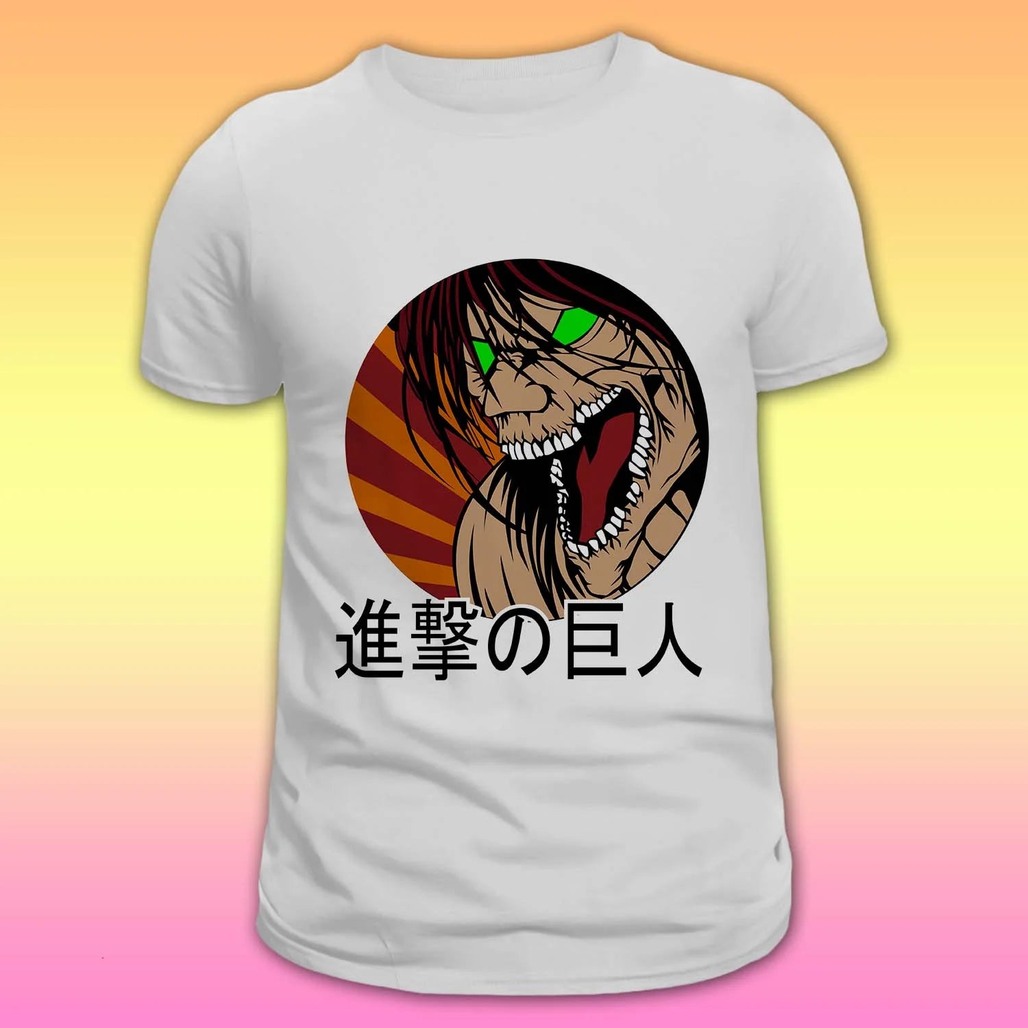 Unisex anime T-shirt – Attack titan - depasro