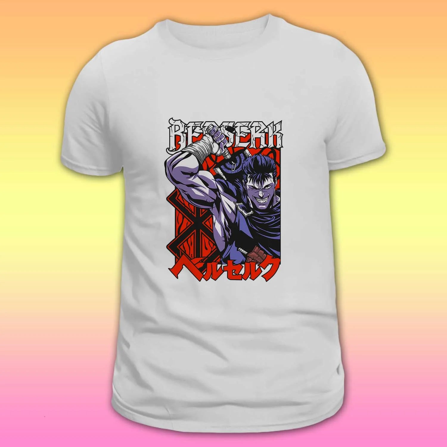 Unisex printed T-shirt – Berserk - depasro