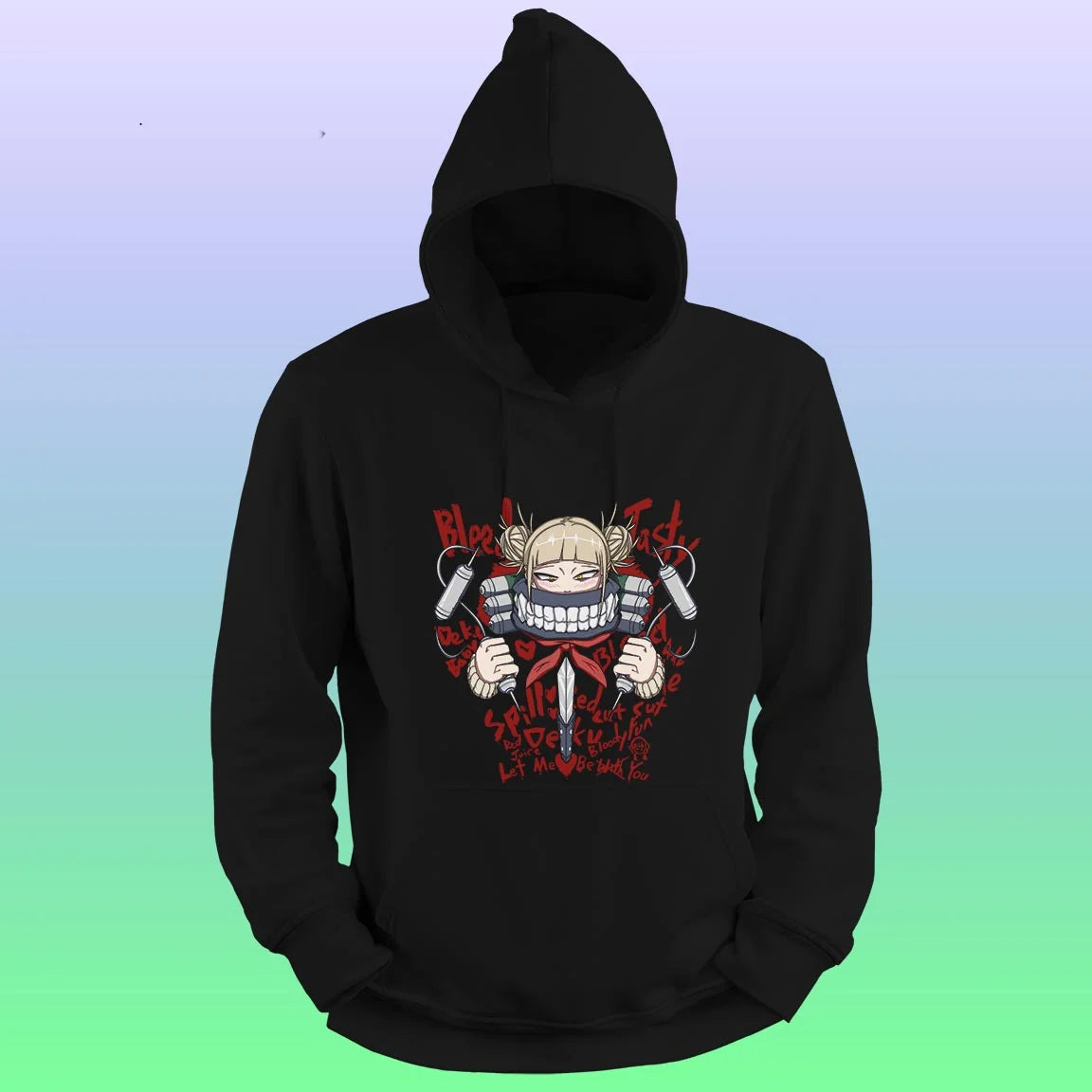 Anime Printed Hoodie – Himiko toga - depasro