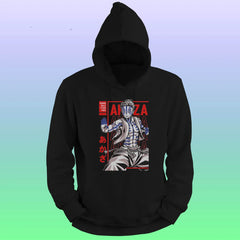 Anime Printed Hoodie – Akaza - depasro