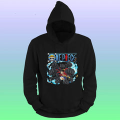 Anime Printed Hoodie – Luffy gatling - depasro