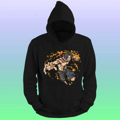 Anime Printed Hoodie – Ace - depasro