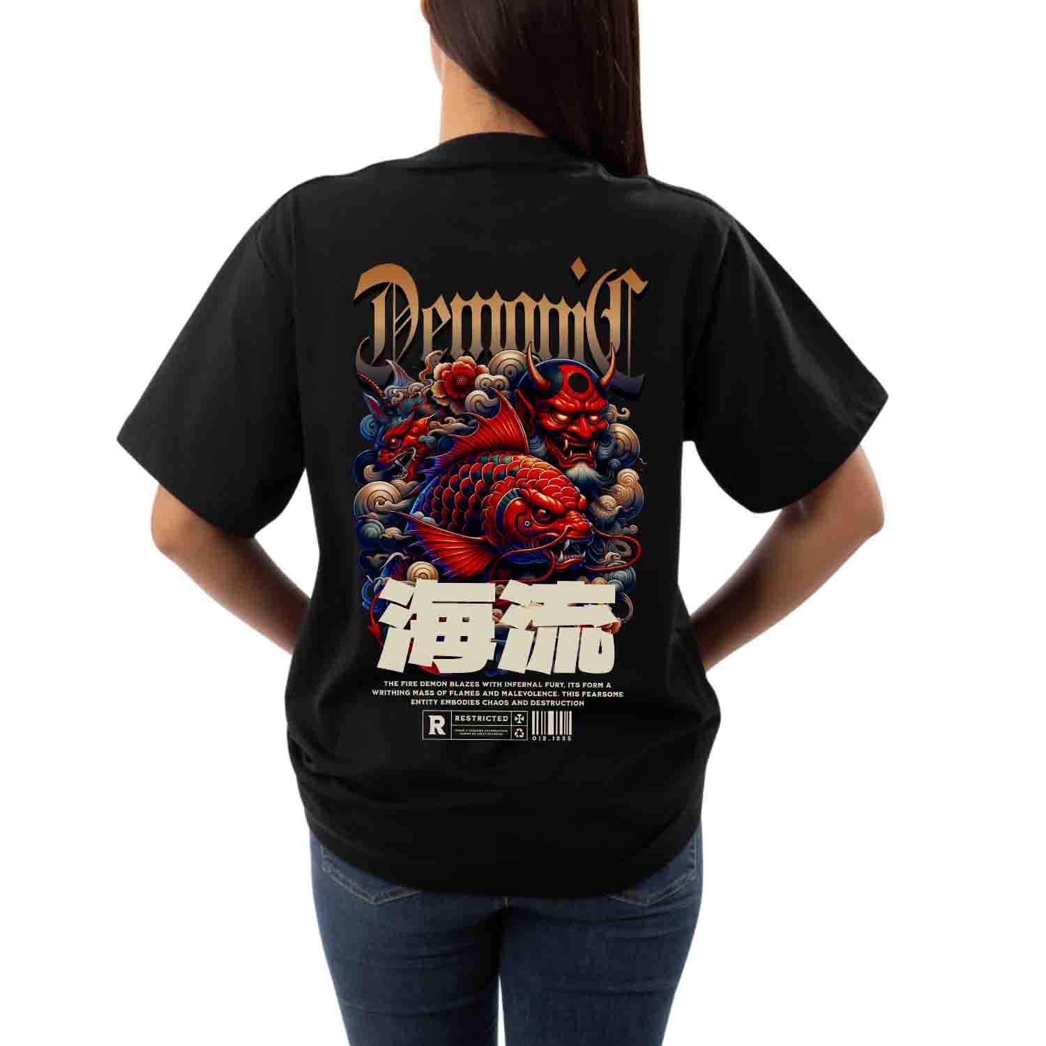 Demonic Women's Oversized T-shirt