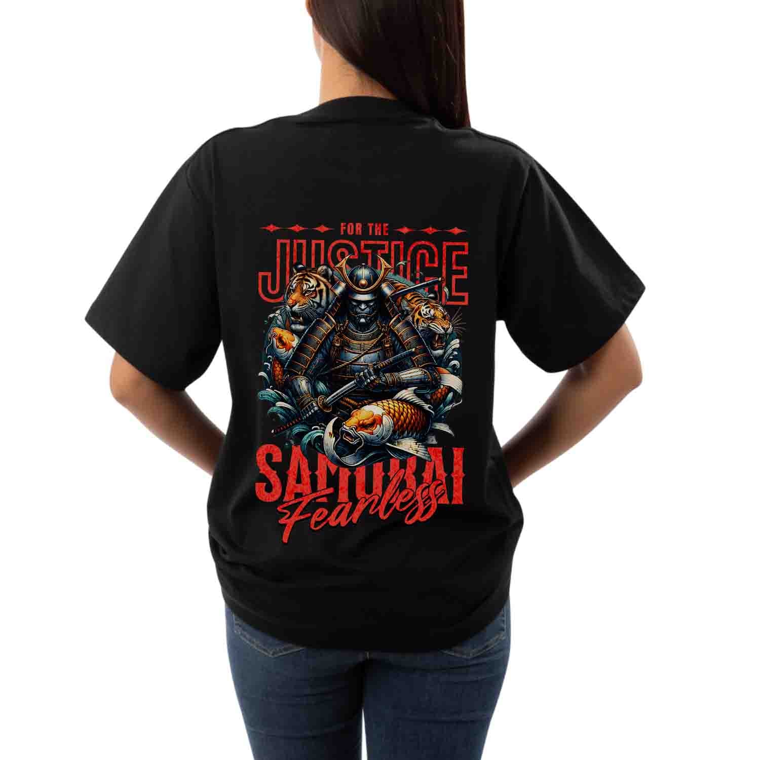 Samurai fearless Women's Oversized T-shirt