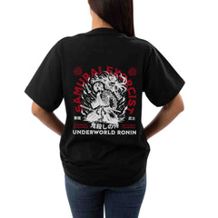 Samurai exorcist Women's Oversized T-shirt