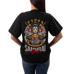 Samurai girl Women's Oversized T-shirt