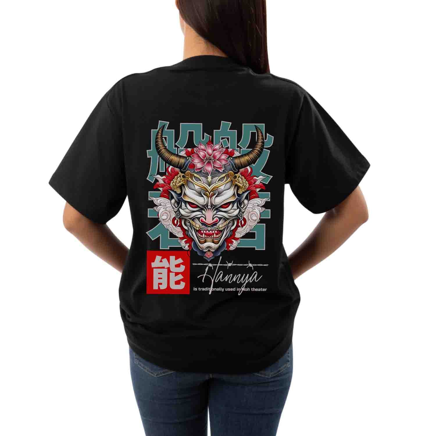 Hannya Women's Oversized T-shirt