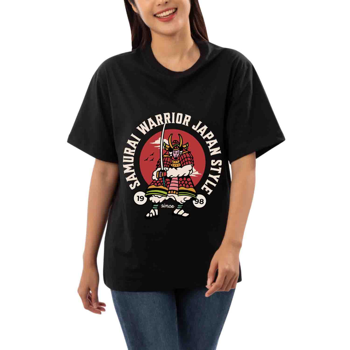 Samurai warrior Women's Oversized T-shirt