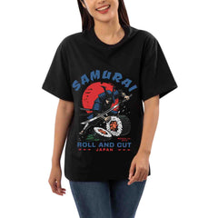 Samurai roll & cut Women's Oversized T-shirt