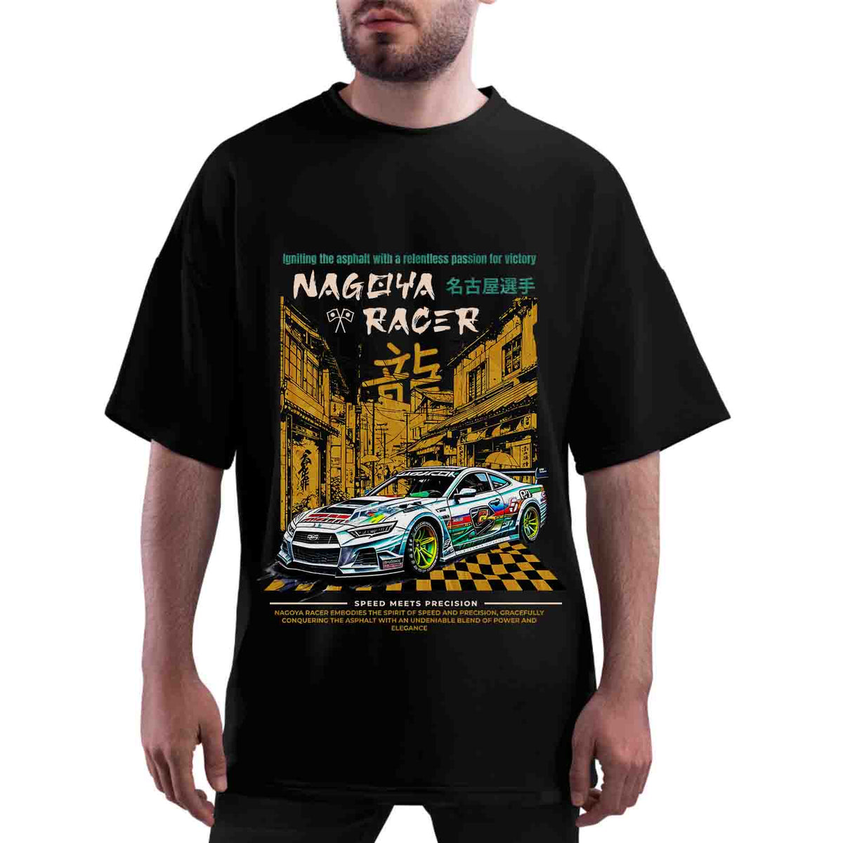 Nagoya racer Oversized T-shirt