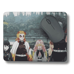 demon slayer hashira mouse pad with rubber grip - depasro