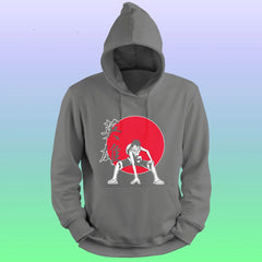 Anime Printed Hoodie – Monkey D luffy - depasro