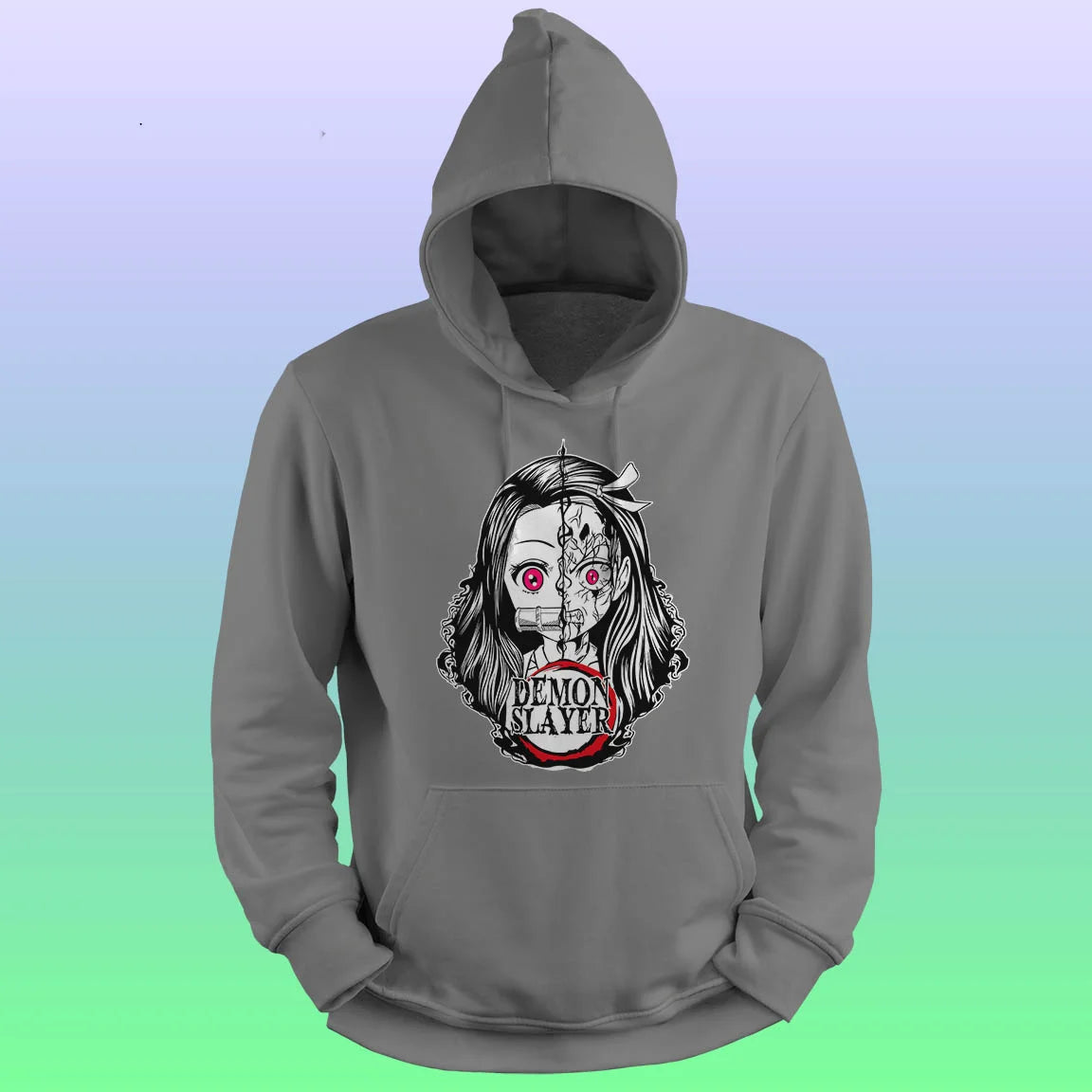 Anime Printed Hoodie – Nezuko - depasro