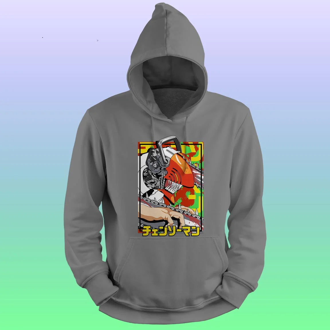 Anime Printed Hoodie – Chainsaw man denji - depasro