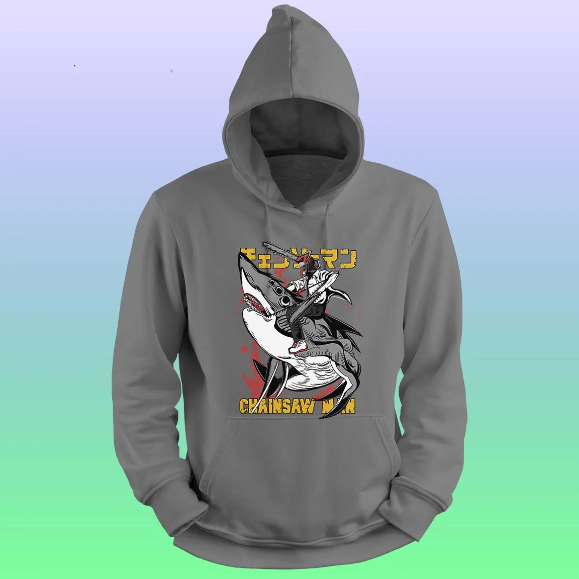 Anime Printed Hoodie – Chainsawman denji - depasro