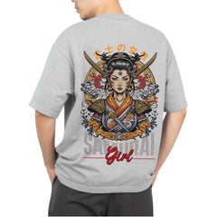 Samurai girl Oversized T-shirt