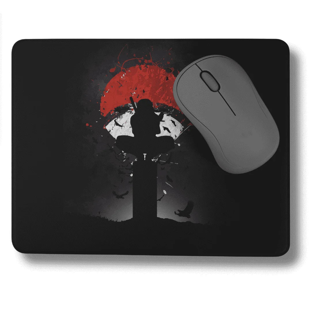 Itachi 03 mouse pad with rubber grip - depasro