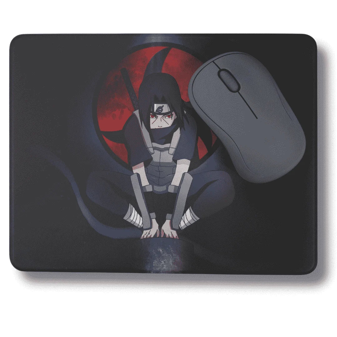 Itachi 04 mouse pad with rubber grip - depasro