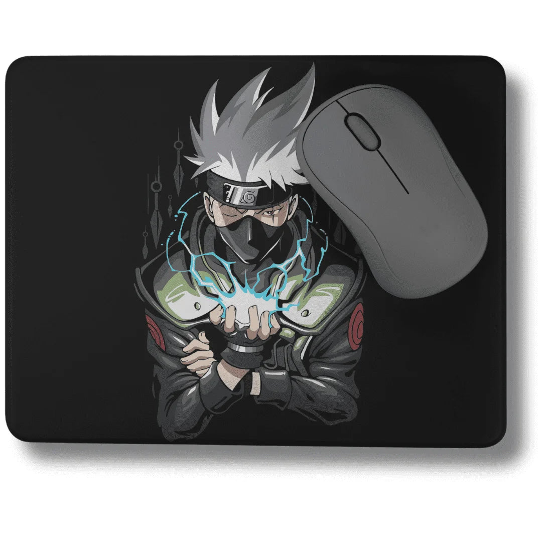 Kakashi 01 mouse pad with rubber grip - depasro