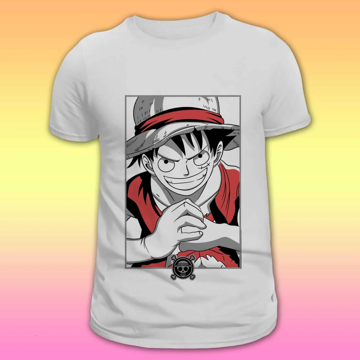 Unisex anime T-shirt – Luffy - depasro