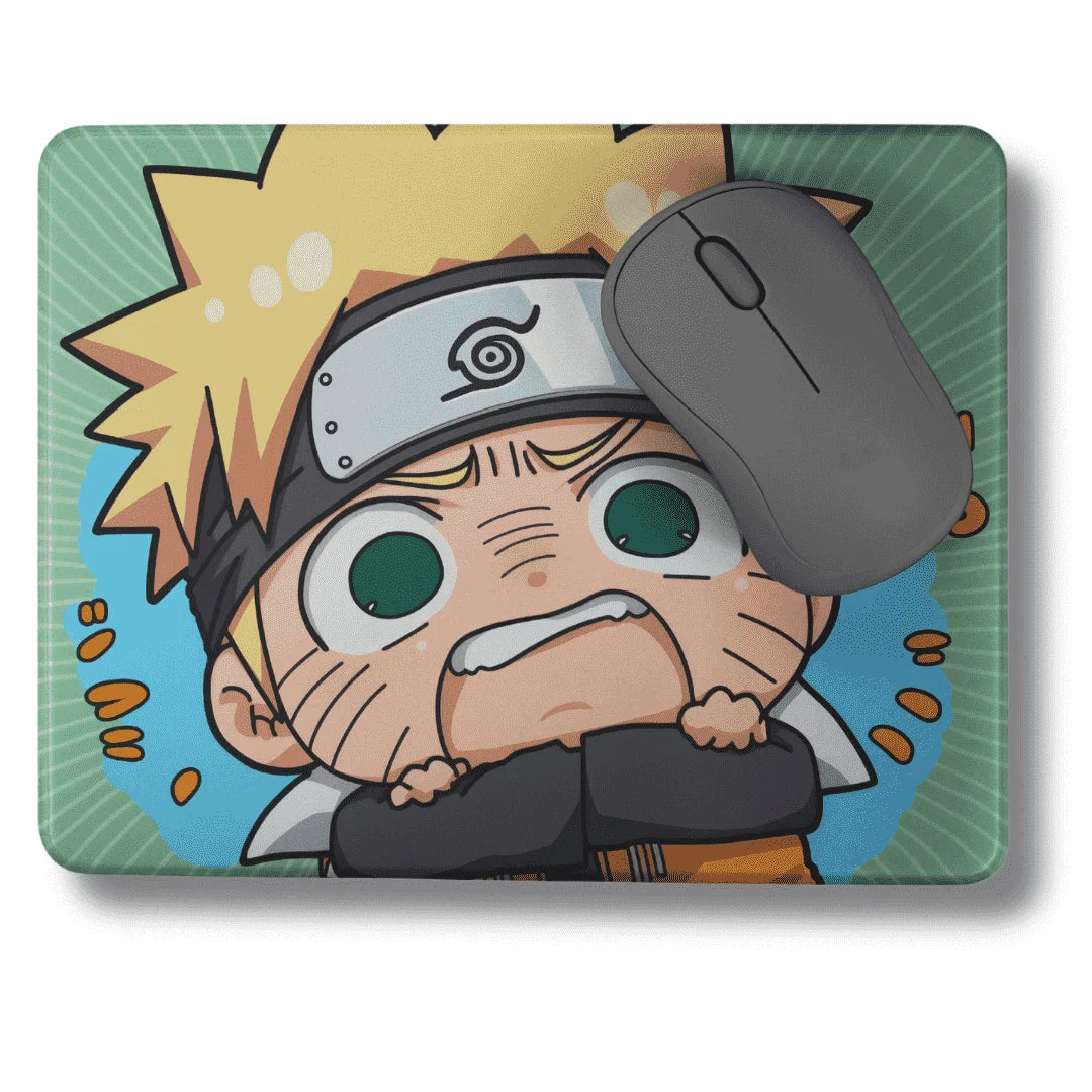 Naruto 02 mouse pad with rubber grip - depasro