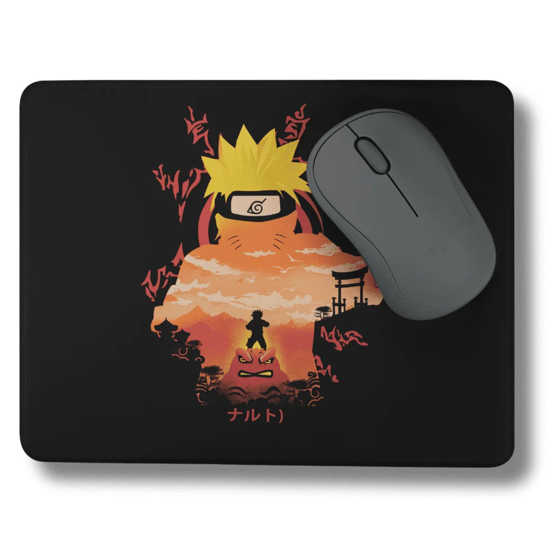 Naruto 03 mouse pad with rubber grip - depasro