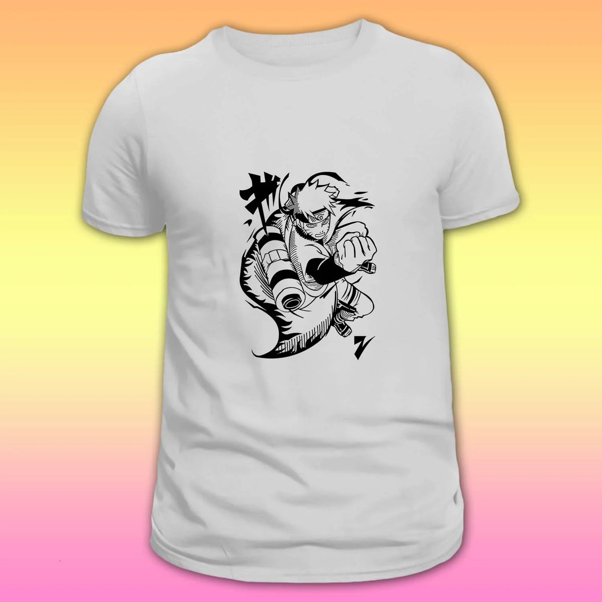 Unisex printed T-shirt – Naruto sage mode - depasro