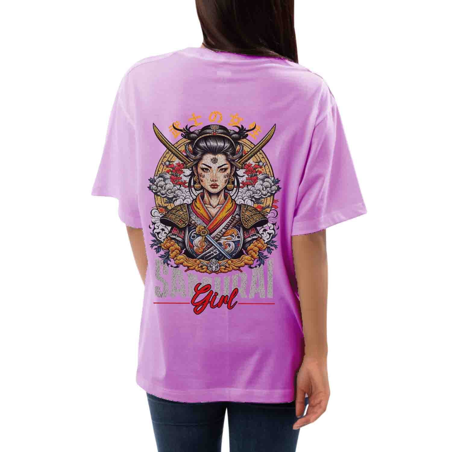 Samurai girl Women's Oversized T-shirt