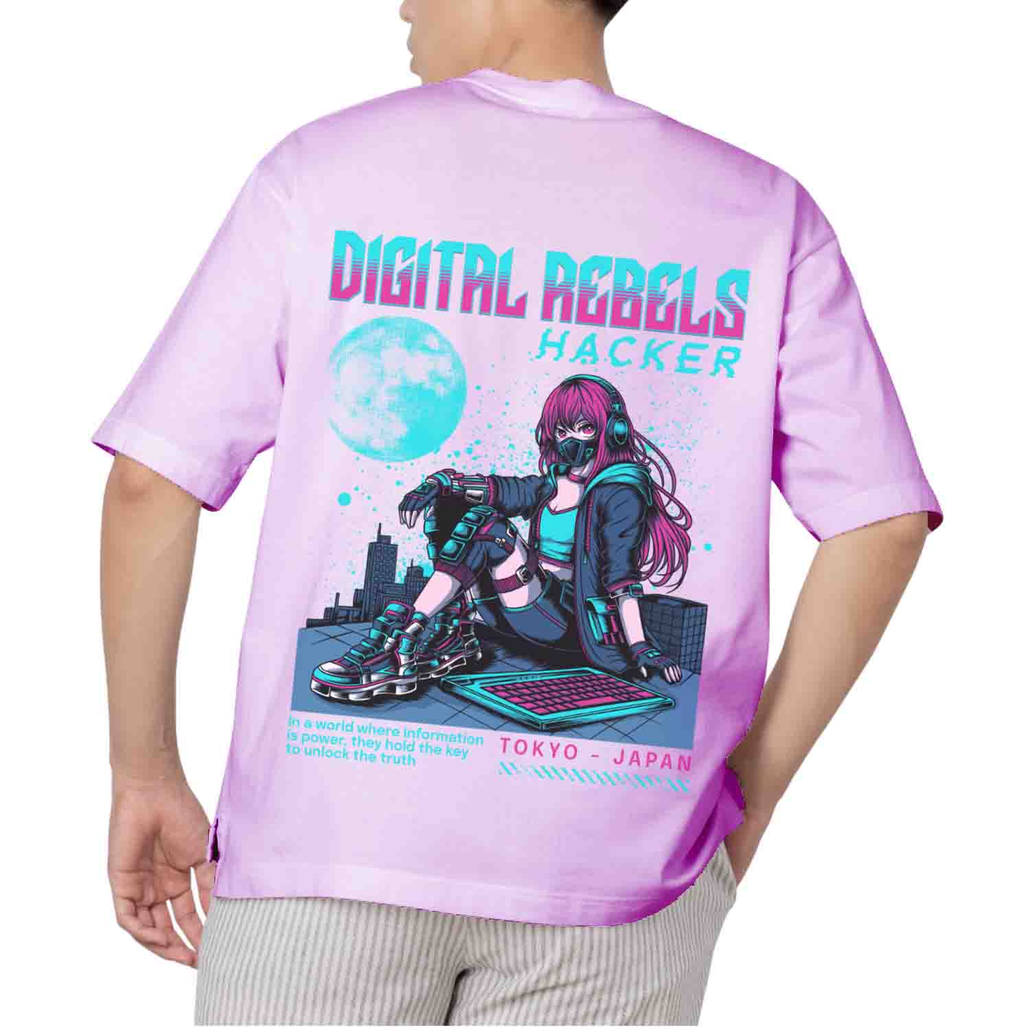 Digital rebels Oversized T-shirt