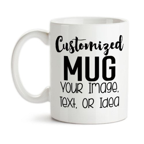 White Customized Mug - depasro