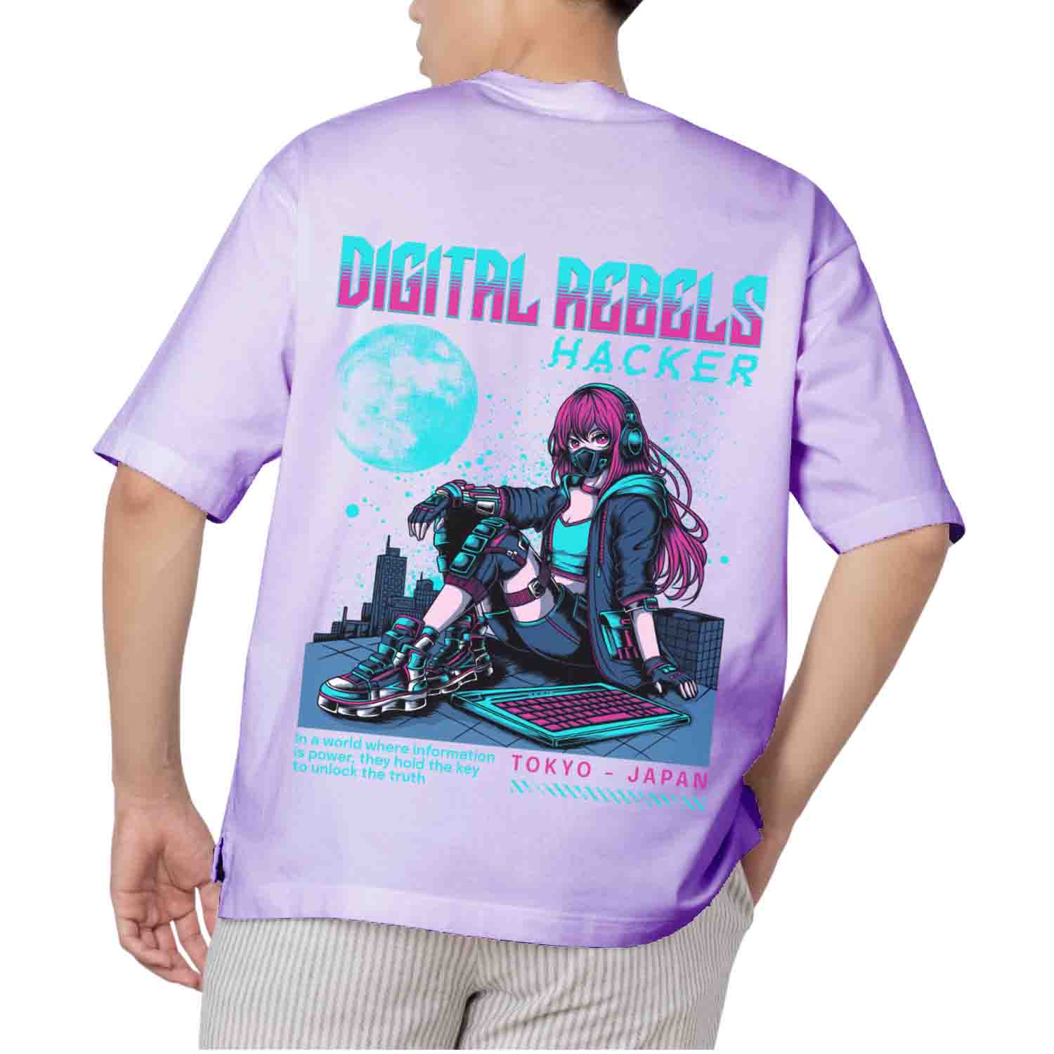 Digital rebels Oversized T-shirt