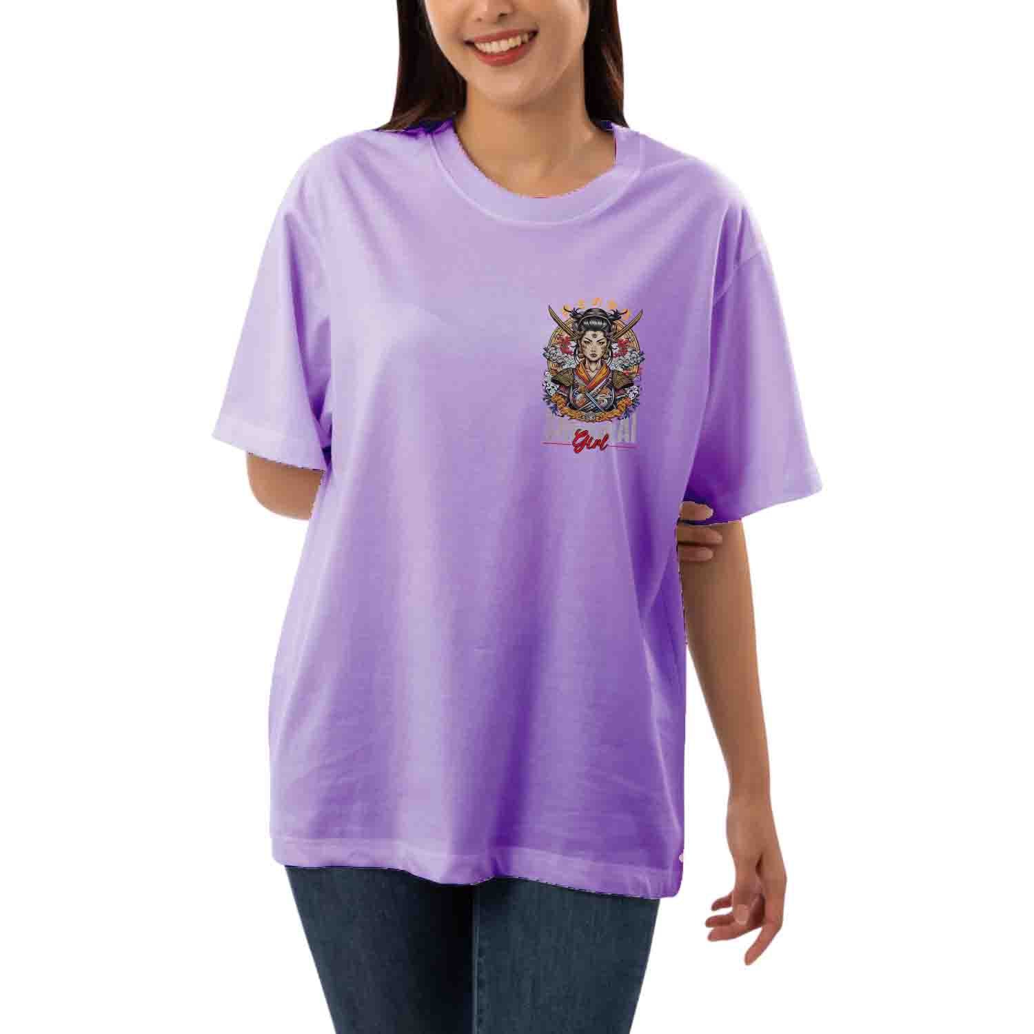 Samurai girl Women's Oversized T-shirt