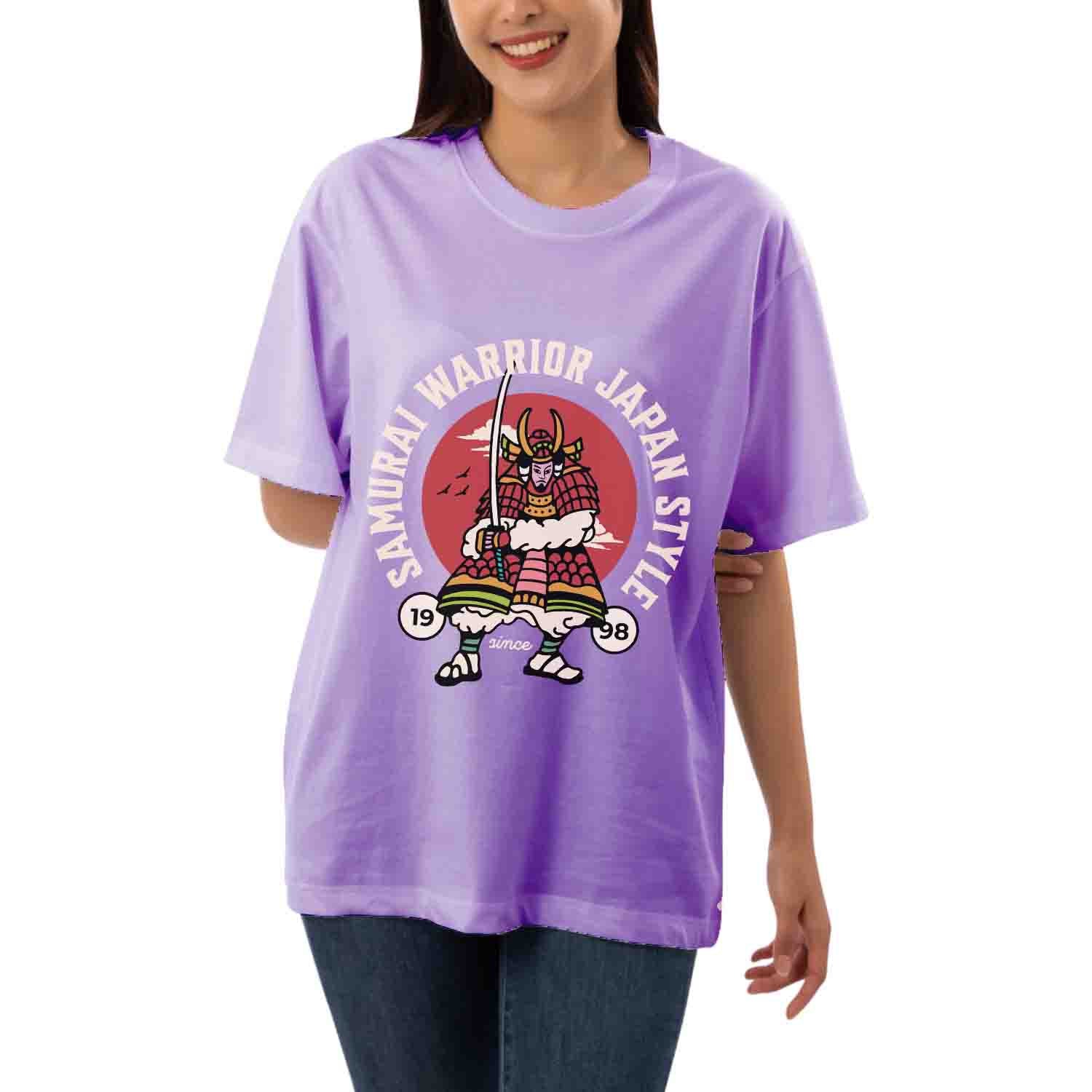 Samurai warrior Women's Oversized T-shirt