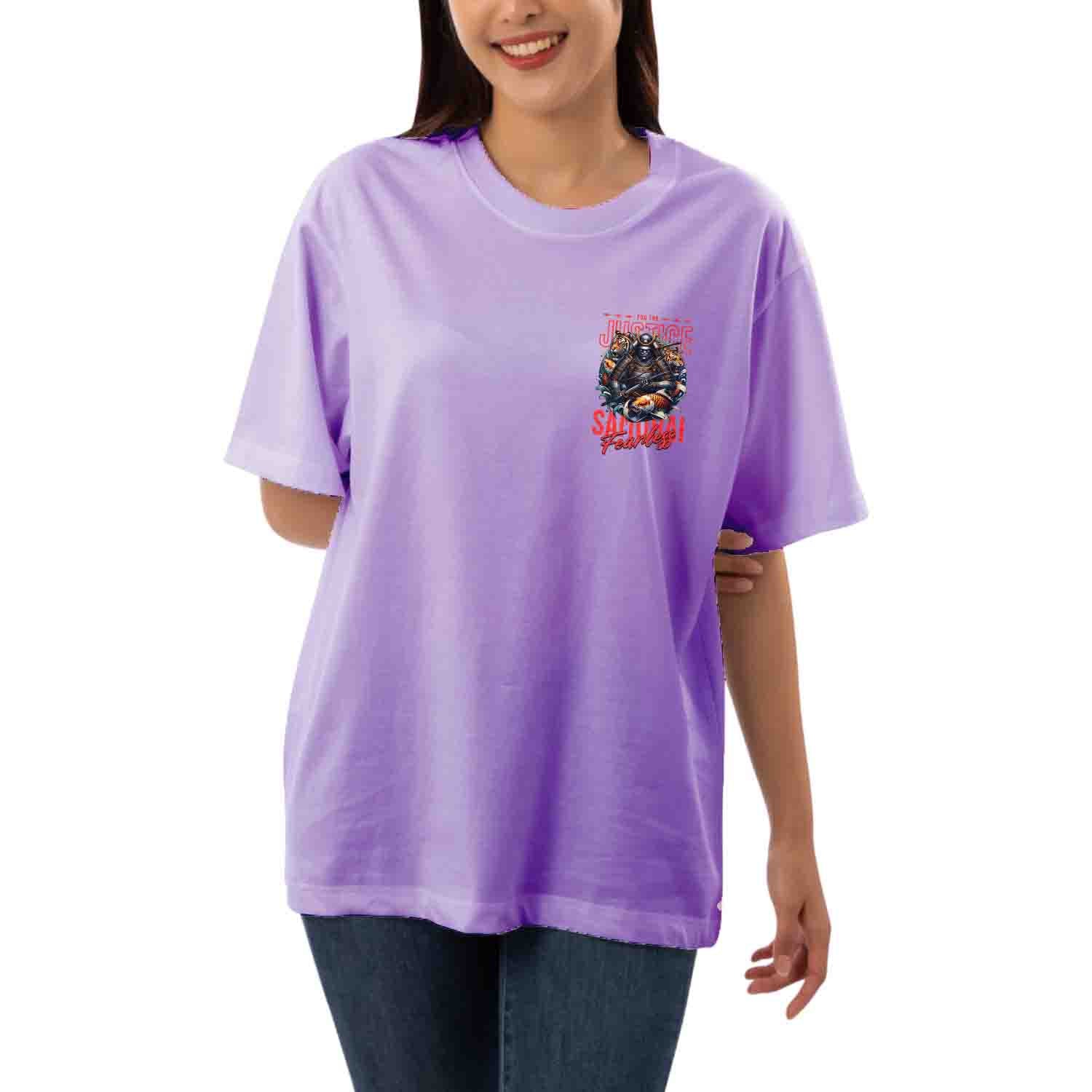 Samurai fearless Women's Oversized T-shirt