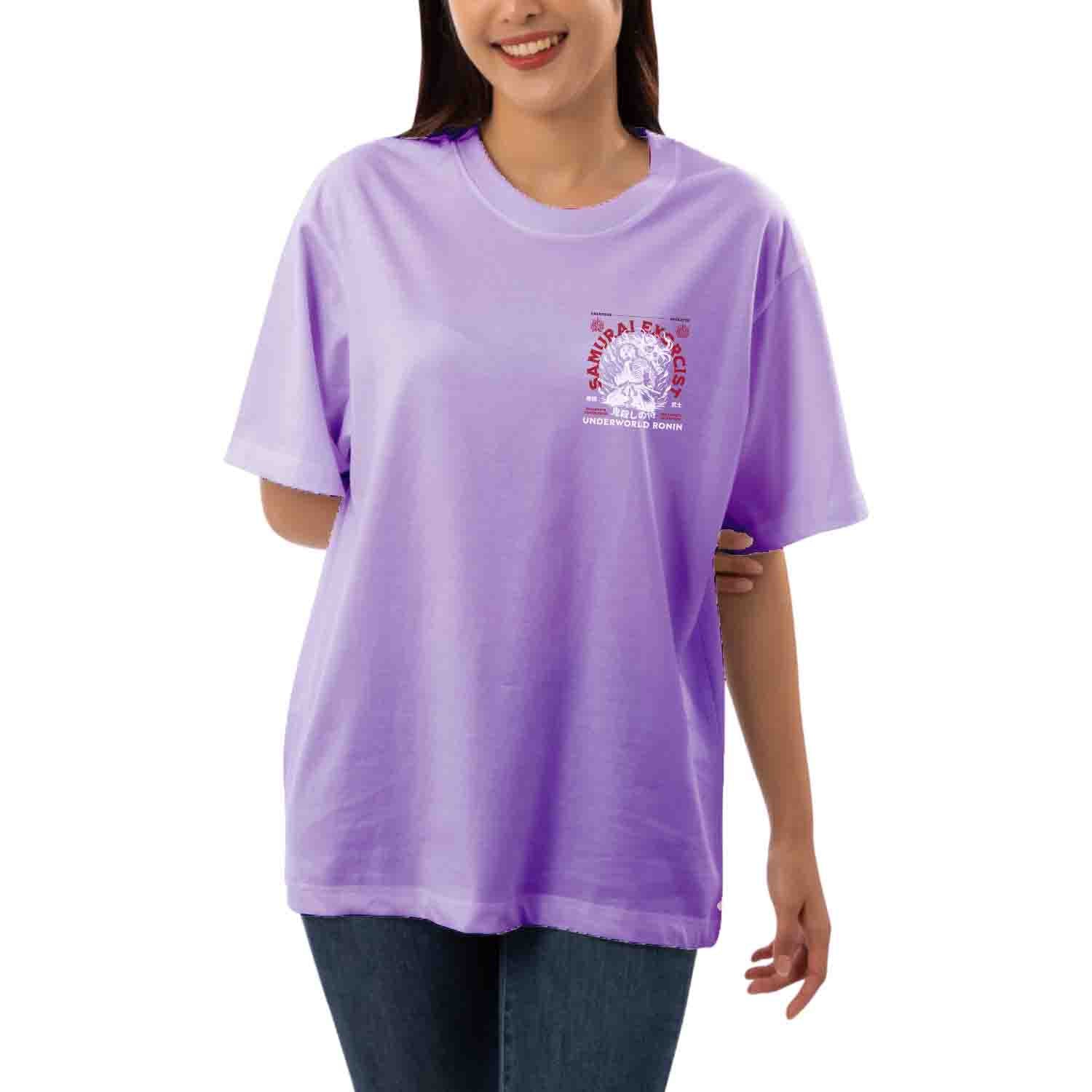 Samurai exorcist Women's Oversized T-shirt