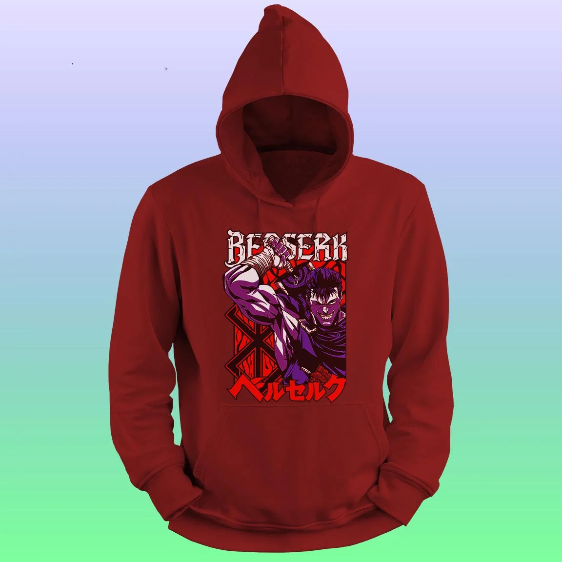 Anime Printed Hoodie – Berserk - depasro