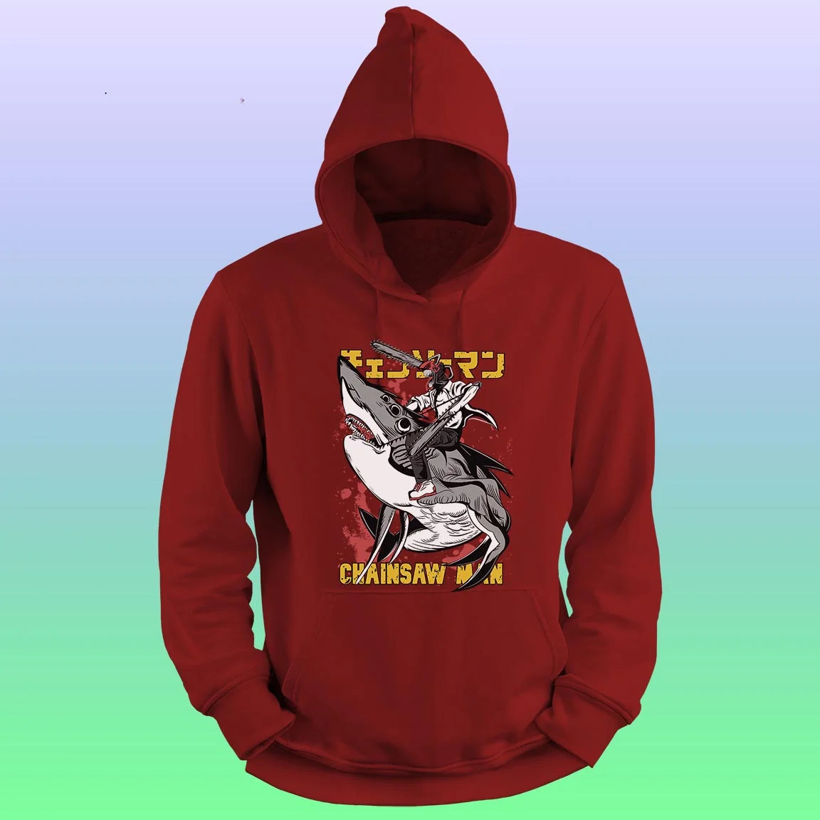 Anime Printed Hoodie – Chainsawman denji - depasro