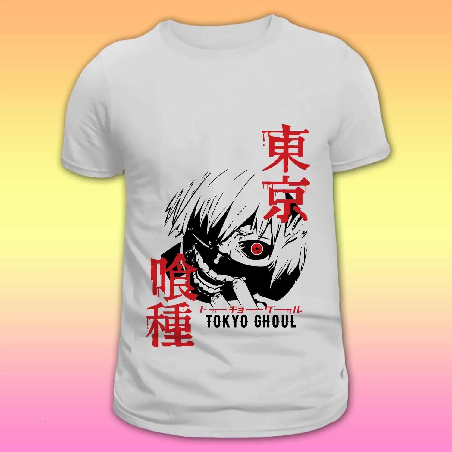 Unisex anime T-shirt –Tokyo ghoul one-eye - depasro