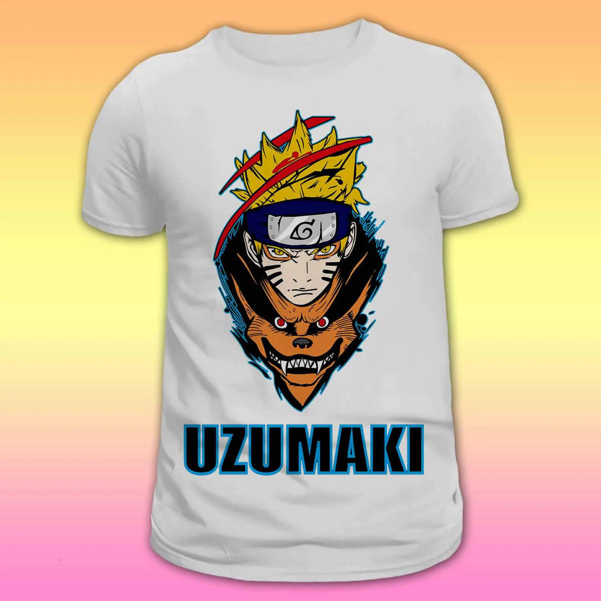 Unisex anime T-shirt – Uzumaki - depasro