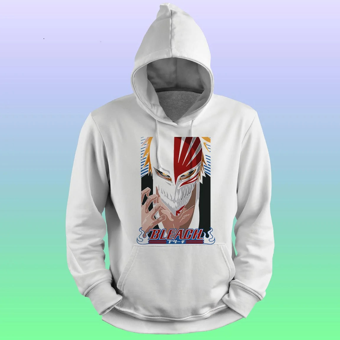 Anime Printed Hoodie – Ichigo - depasro