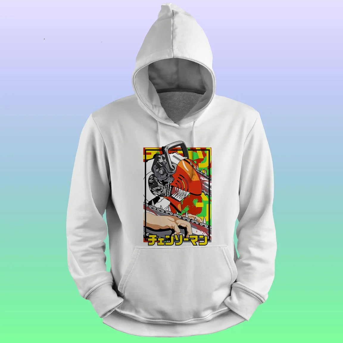 Anime Printed Hoodie – Chainsaw man denji - depasro