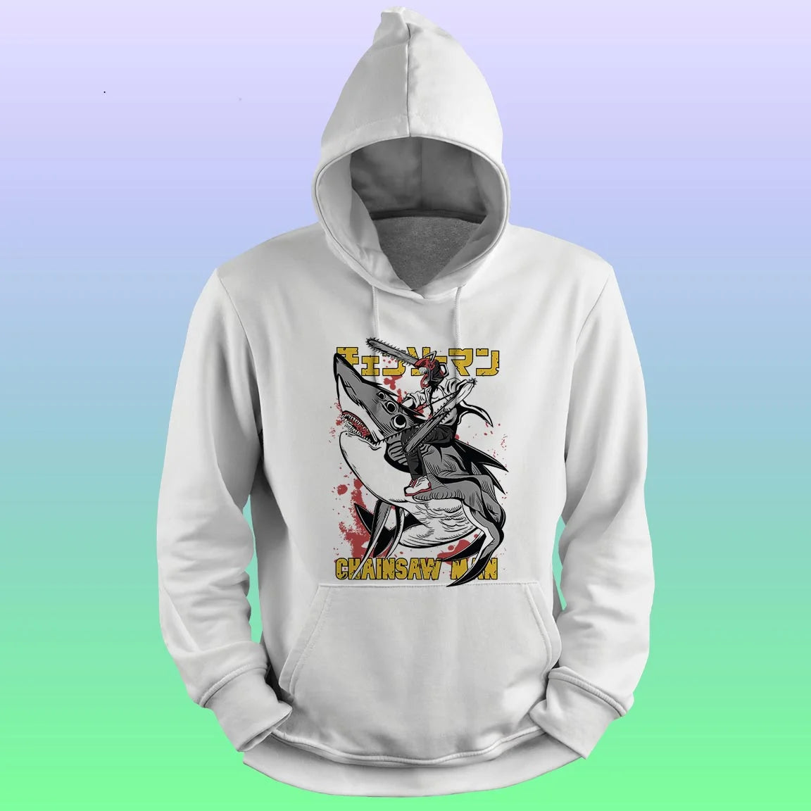 Anime Printed Hoodie – Chainsawman denji - depasro