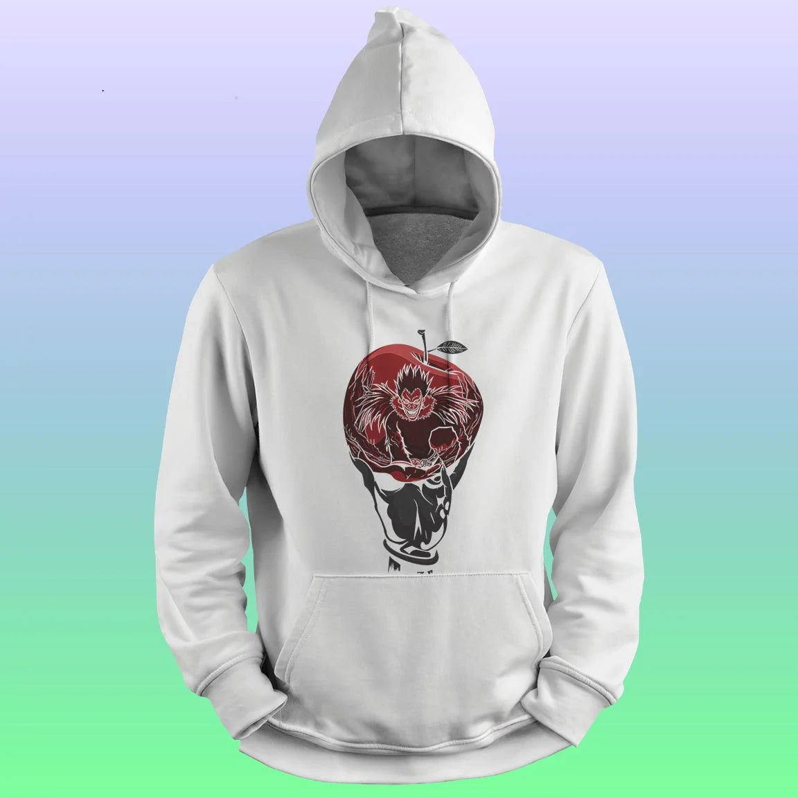 Anime Printed Hoodie – Deathnote - depasro