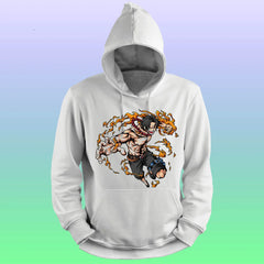 Anime Printed Hoodie – Ace - depasro